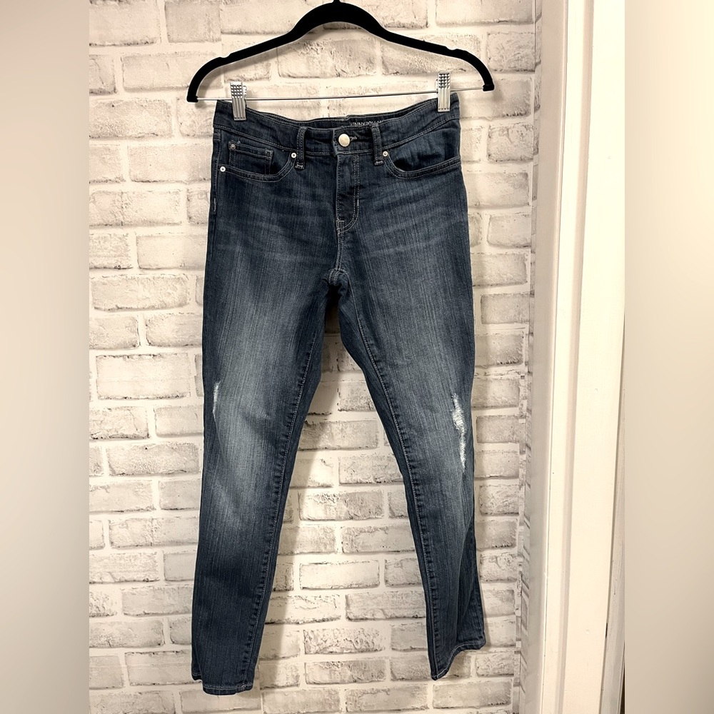 Gap Factory Skinny Roll Up Jeans